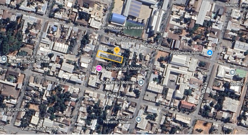 Casa + Amplio Sitio en Calle Lautaro, Zona Céntrica Linares