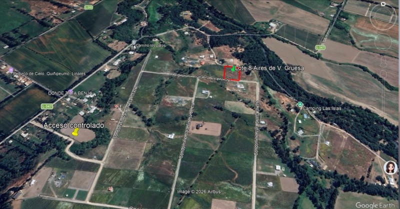 Venta Parcela de Agrado, Loteo Aires de Vara Gruesa, Linares