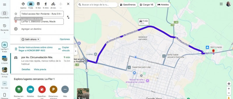 Arriendo de Propiedad Comercial y Deportiva Ruta L-11