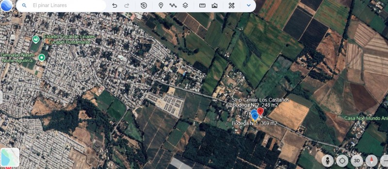 Arriendo Bodegas de Gran Capacidad en Ruta L-45 Linares