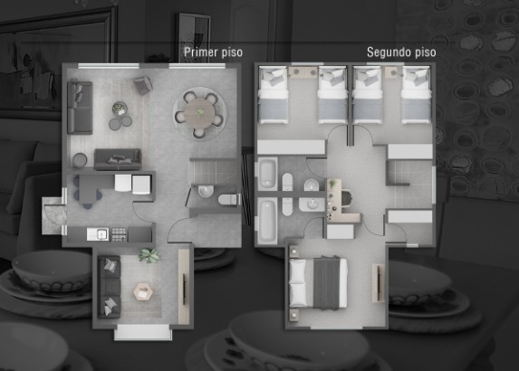 Venta Casa Nueva Sector Huertos de Linares, Modelo Torcaza