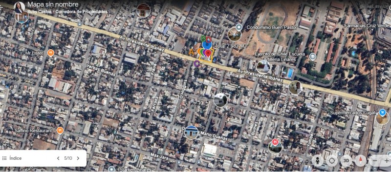 Terreno para Inversión Inmobiliaria Av. Pdte. Ibañéz Linares