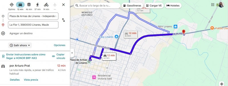 Arriendo de Propiedad Comercial y Deportiva Ruta L-11