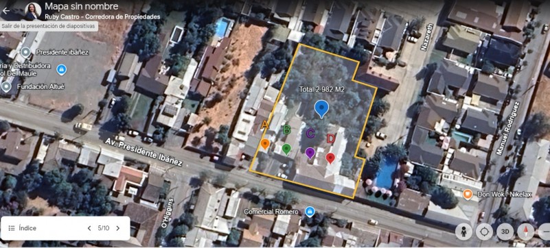 Terreno para Inversión Inmobiliaria Av. Pdte. Ibañéz Linares