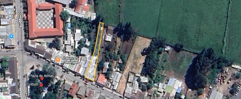Se Vende Propiedad y Negocio Operando en el Centro de Colbún