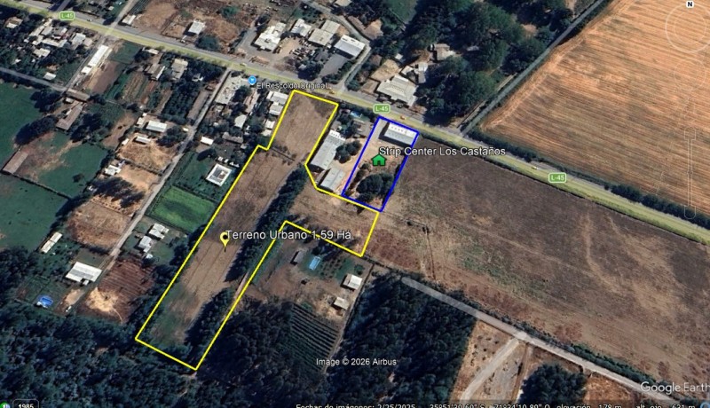 Terreno Urbano L-45 Proyección Inmobiliaria Y/o Comercial