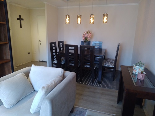 Arriendo Cómodo Departamento, Amoblado en las Margaritas.