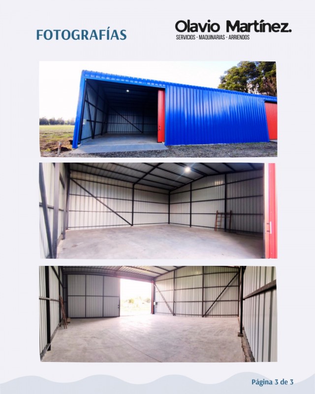 Arriendo Galpon/bodega Negrete