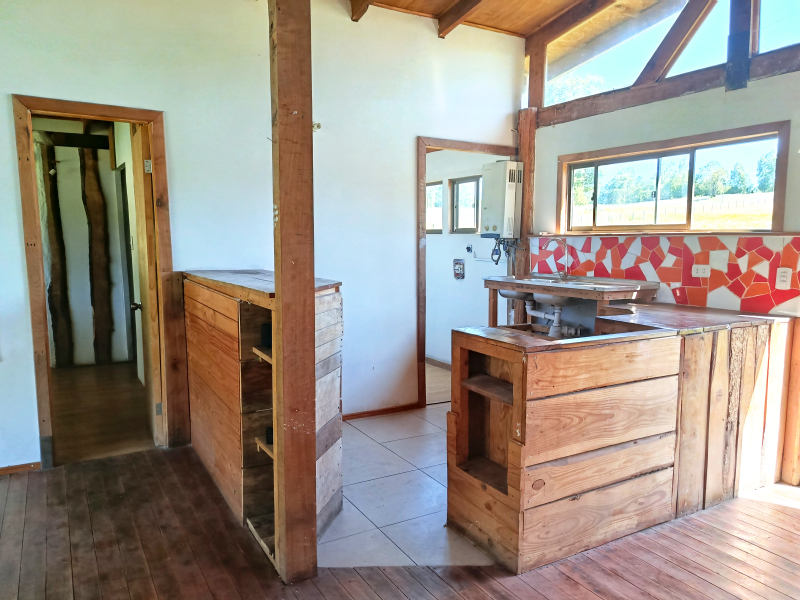 Casa Con Luz y Agua Independiente Cerca de Curacautín
