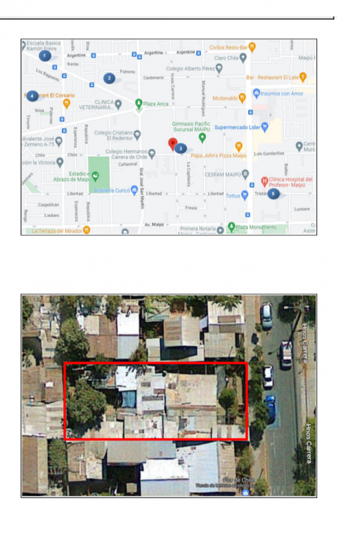 Vendo Terreno Maipu