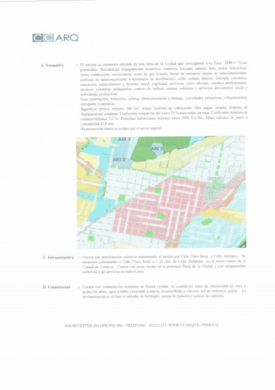 Venta de Propiedad Céntrica en Temuco