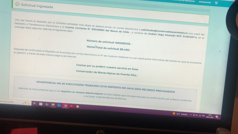 Se Vende Parcela Sector Lo Planella Comuna Puente Alto