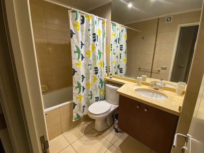 Depto de 1 Habitación en Santiago Centro - Santa Ana