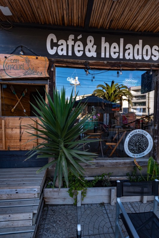 Preciosa Cafetería en la Playa
