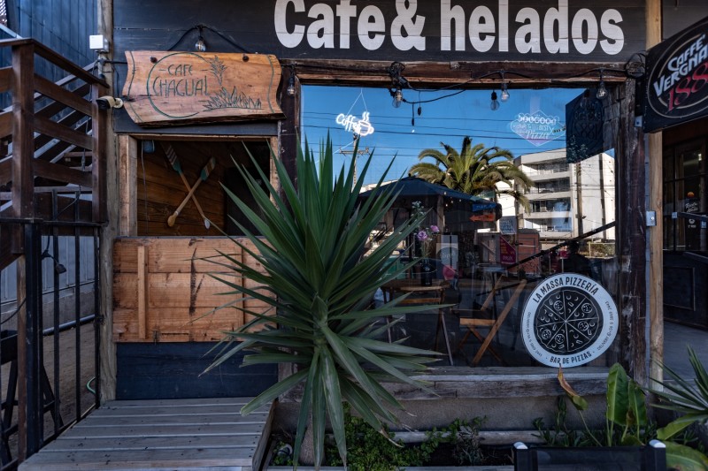 Preciosa Cafetería en la Playa