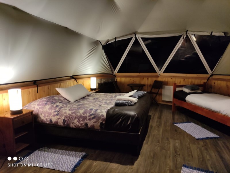 Lodge Ecoturistico Con Domos, Restaurante, Spa, Bosque y Rio
