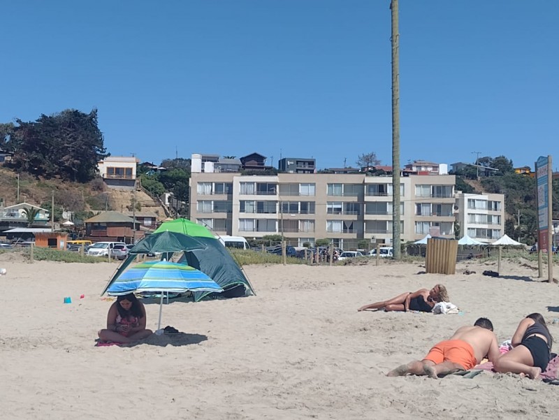 Departamento en 1°Piso 1Era Linea Frente A Playa los Molles