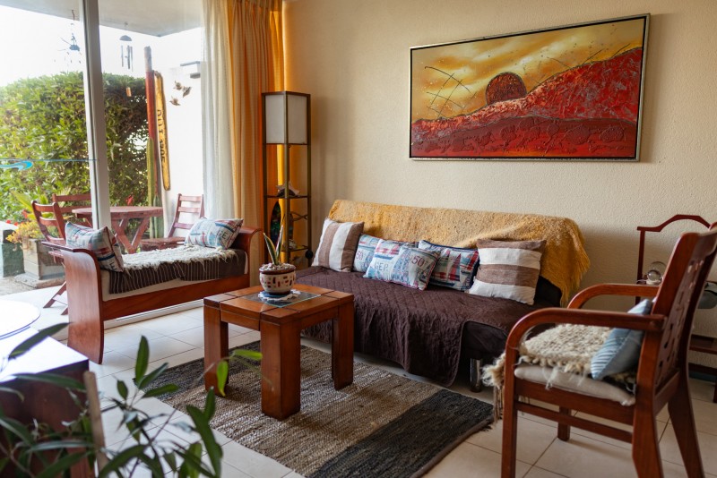 Departamento en 1°Piso 1Era Linea Frente A Playa los Molles