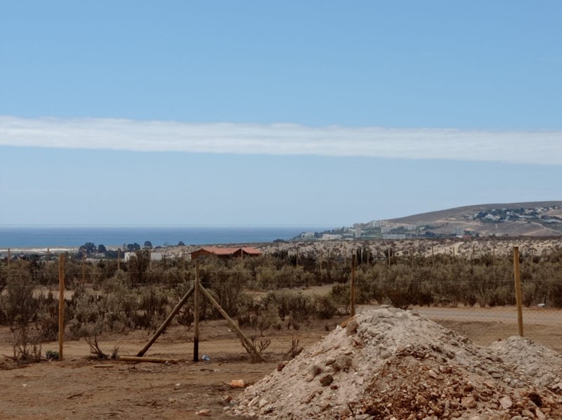 Parcela 5.000 Mt2, Desbrozada y Cercada, Vista Al Mar.