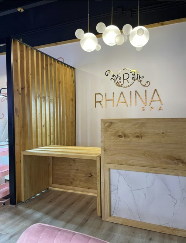 Derecho A Llave Salón de Belleza en Funcionamiento