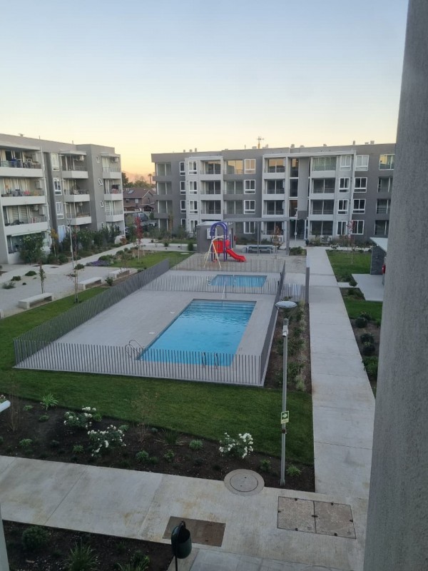 Departamento Maipú Nuevo 2D 2B1E Condominio Ciudad del Rosal