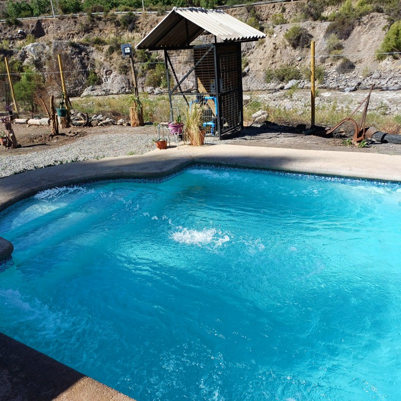 Casa Con Terteno.piscina.arboles.frutales en Produccion.saun