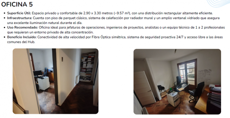 Oficinas y Bodegas Privadas para Startups / Ingeniería