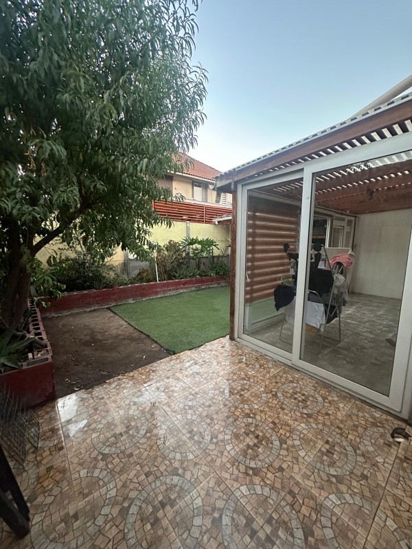Casa 4D 3B en Quilicura, Patio, Quincho y Estacionamiento