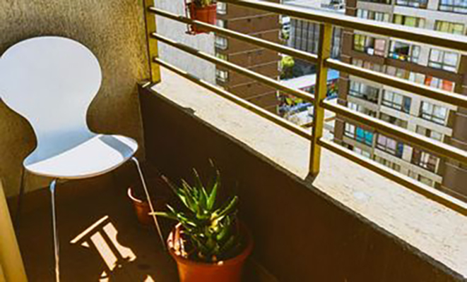 #searrienda Departamento 1 Dorm Living Comedor Sector Casa10