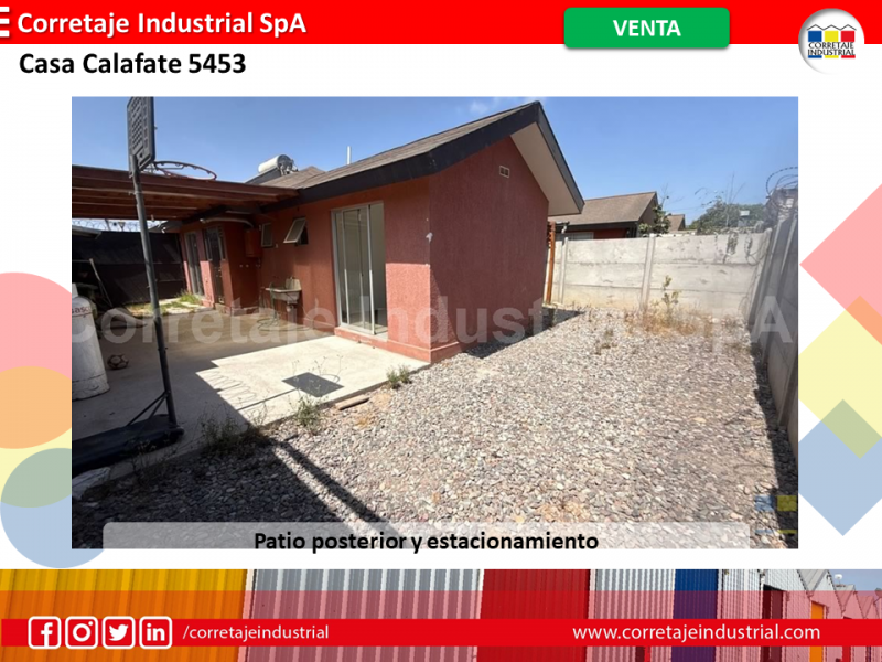 Casa Calafate 5453 Venta