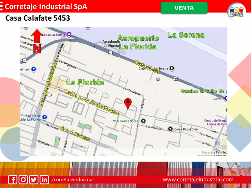 Casa Calafate 5453 Venta
