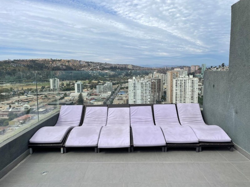 Arriendo Departamento Nuevo y Amoblado 3D+2B+1Est.