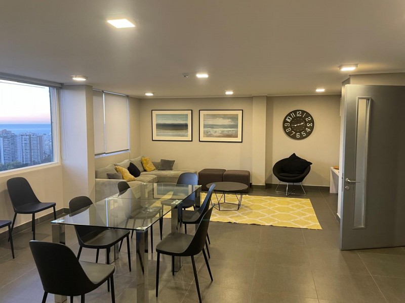Arriendo Departamento Nuevo y Amoblado 3D+2B+1Est.