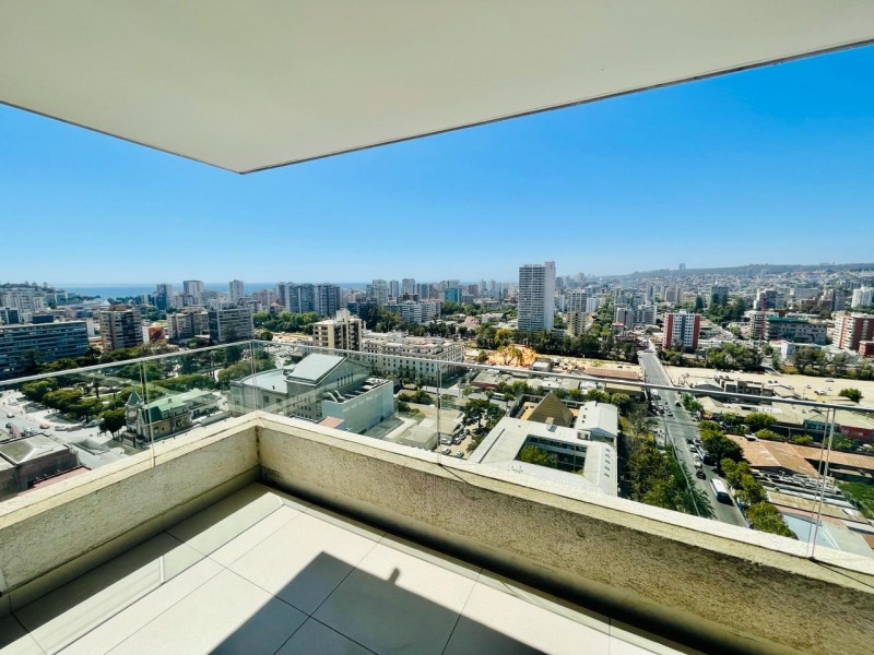 Arriendo Departamento Nuevo y Amoblado 3D+2B+1Est.