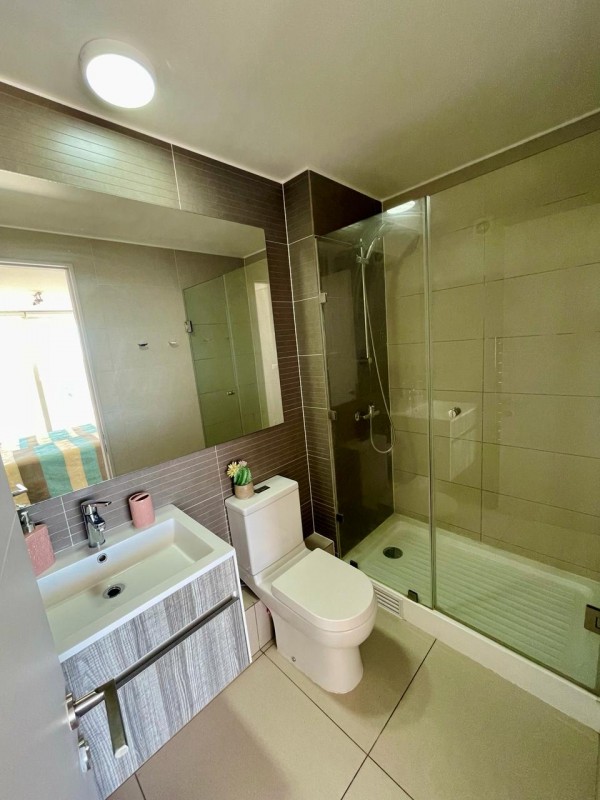 Arriendo Departamento Nuevo y Amoblado 3D+2B+1Est.