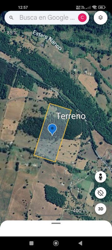 Campo 6.75 Ha Sector Manchuria, Curacautin