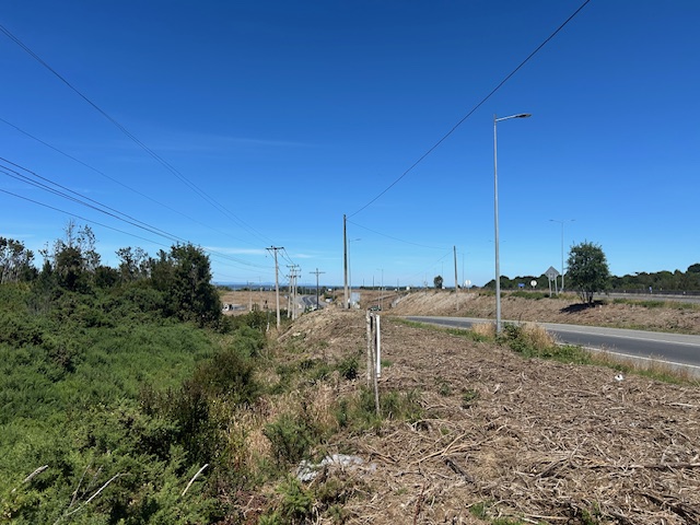 Pargua ,cruce Chayahue Terreno Orilla Carretera