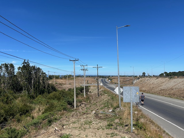 Pargua ,cruce Chayahue Terreno Orilla Carretera