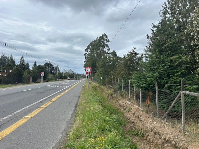 Panitao Casa y Terreno Orilla de Carretera.-