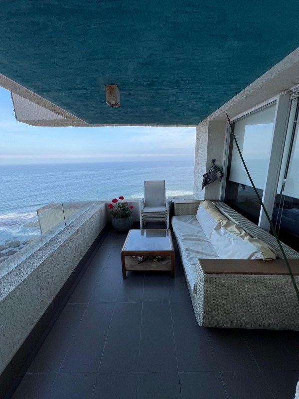 Arriendo Departamento 2 Dormitorio Amoblado Vista Al Mar Sur