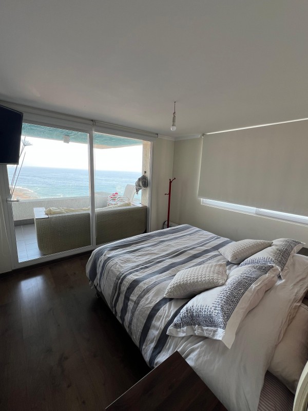 Arriendo Departamento 2 Dormitorio Amoblado Vista Al Mar Sur
