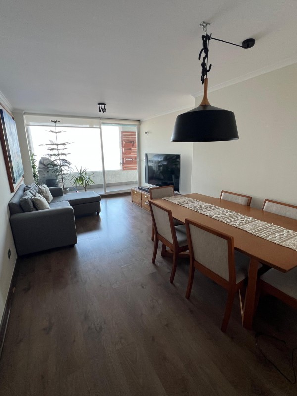 Arriendo Departamento 2 Dormitorio Amoblado Vista Al Mar Sur