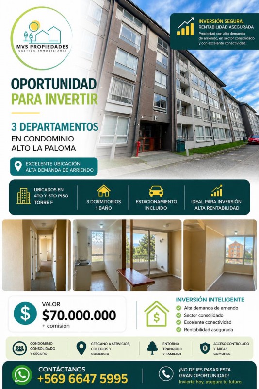 Fotografía de Excelente Oportunidad, Departamentos en Alto la Paloma