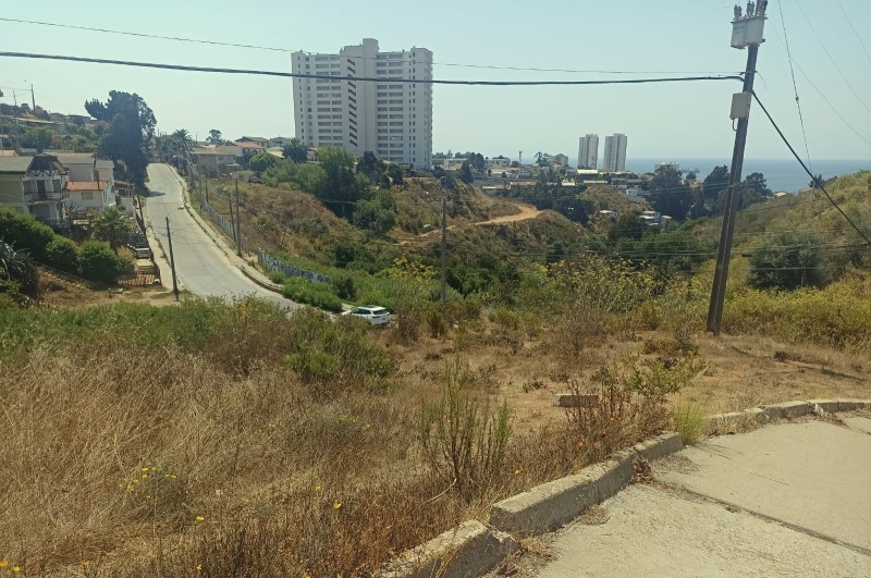 Se Vende Terreno Habitacional en Recreo Alto Viña del Mar