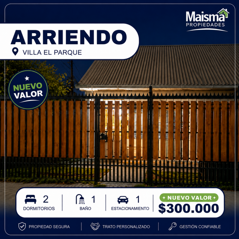 Fotografía de 🏠 Arriendo Villa el Parque (Talca)