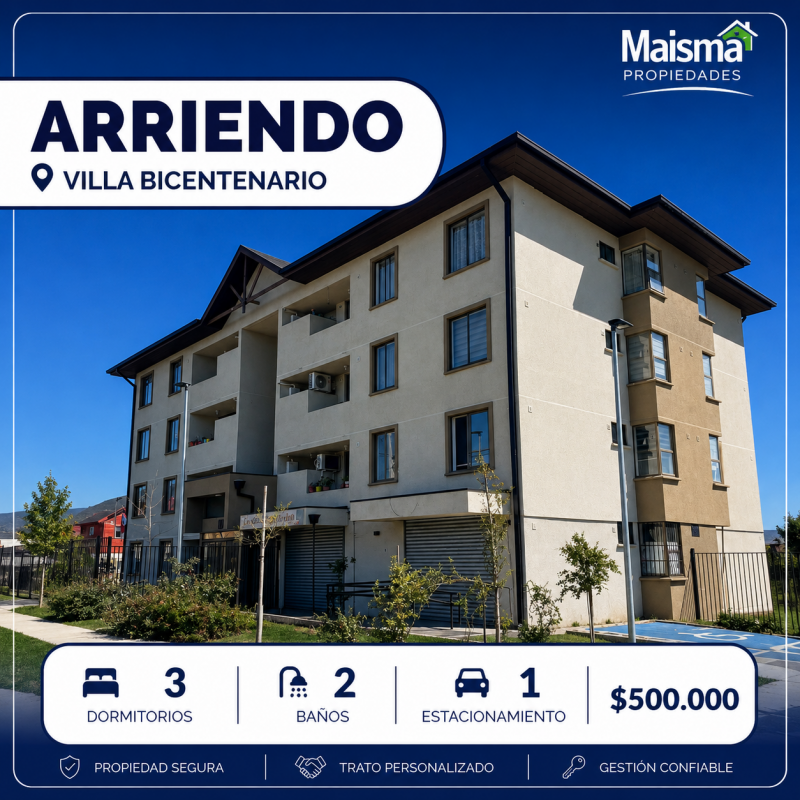 Fotografía de 🏢 Departamento en Arriendo en Talca – Sector Bicentenario