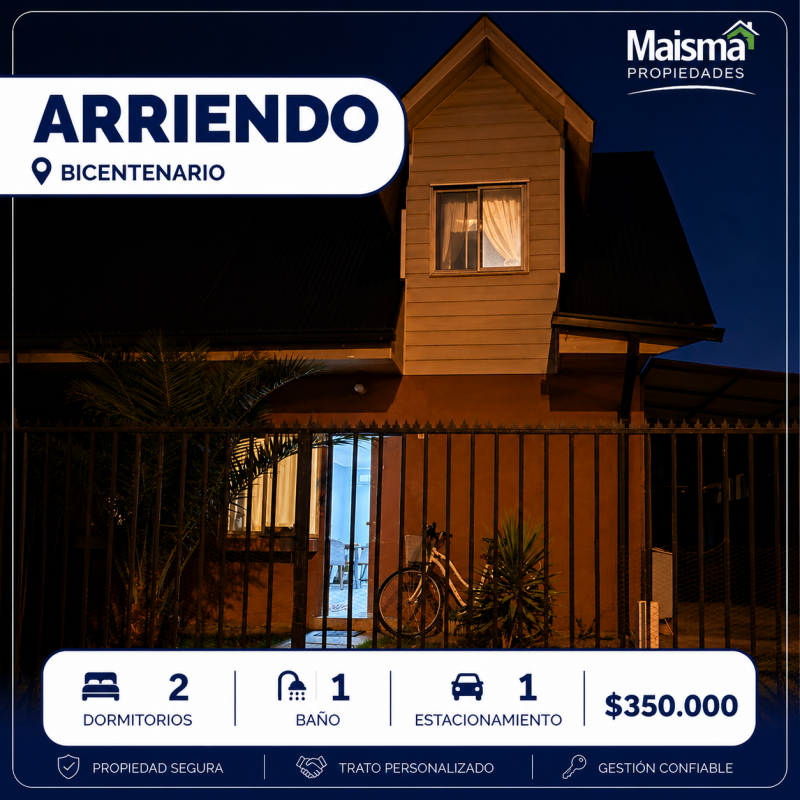 Fotografía de 🏠 Casa en Arriendo en Talca – Sector Bicentenario