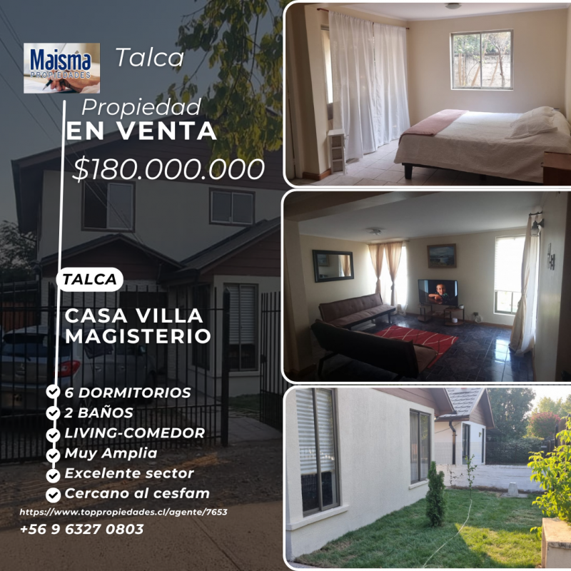 Se Vende Casa en Parque Magisterio