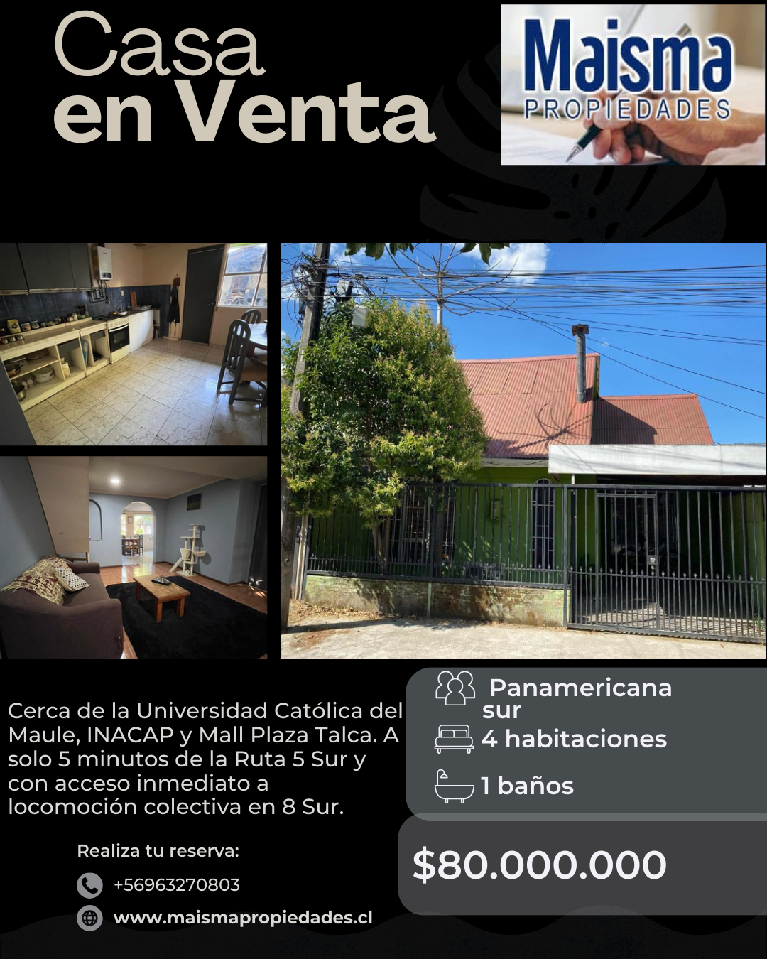 Se Vende Hermosa Casa en Panamericana Solo Contado!!!