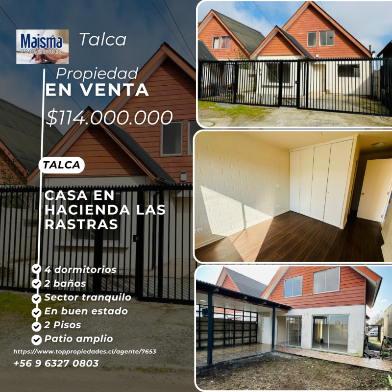 Se Vende Casa en Hacienda las Rastras